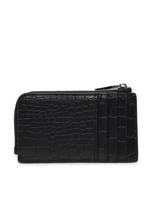 CK DAILY ZIP CARDHOLDER_CROCO CALVIN KLEIN | K60K612191/BEH